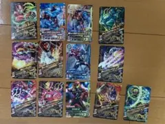 仮面ライダー　ガンバライジングカード　13枚セット
