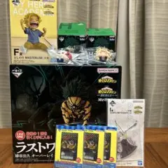 ヒロアカ1番くじ ラストワン、F賞、H賞、I賞、J賞