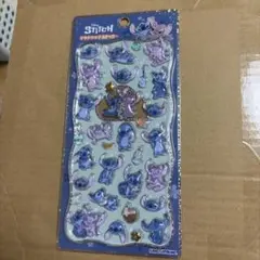 スティッチ　プチドロップステッカー