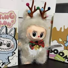 海外限定ジモモ クリスマスラブブ トナカイver.キーホルダーぬいぐるみ