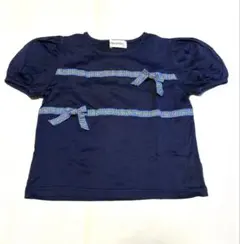 YVES SAINT LAURENT ネイビー 半袖Tシャツ 110cm 綿のサムネイル