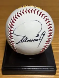 北海道日本ハムファイターズ 新庄剛志 サインボール フレーム付き