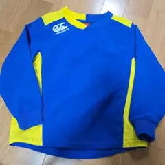 canterbury ラグビー ウォームアップウェア 青/黄 130センチ