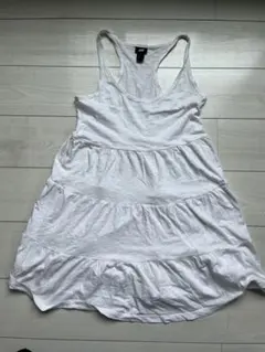 H&M ホワイト レーサーバック キャミソールのサムネイル