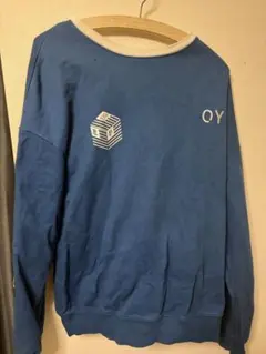OY スウェット トレーナー ブルー
