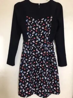 超美品　花柄ワンピース　韓国ファッション　同梱2200円