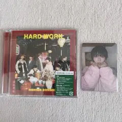 なにわ男子 HARD WORK 初回限定盤 大西流星 トレカ