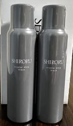 SHIRORU crystal whip black 2本セット