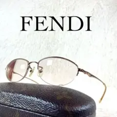 希少 FENDI サングラス y2k 90s FF ズッカ柄 オーバル 茶・黒 - メルカリ