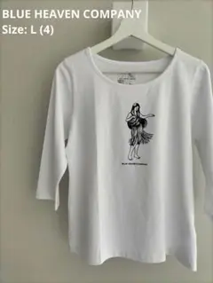 BLUE HEAVEN COMPANY フラガール Tシャツ 七分袖 未使用