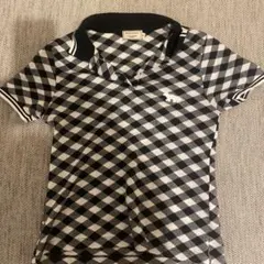 MAISON KITSUNÉ チェック柄ポロシャツ Mサイズ