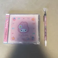 マイメロ　CD風メモ ボールペン