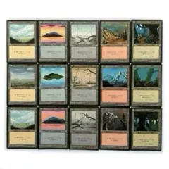 MTG 旧枠 日本語 基本地形 コンプリート 基本土地 希少 まとめて 人気