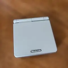 【起動確認済】ゲームボーイアドバンスSP シルバー（充電器付）