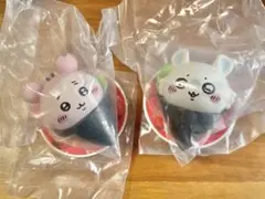 ちいかわ寿司　フィギュア　モモンガ、古本屋セット