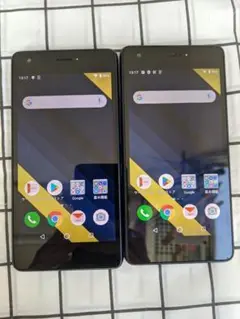 Quaphone QZ KYV44 android9 Simフリー2台①
