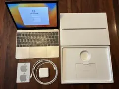 【美品・500GB】MacBook 12インチ スペースグレイ 充電器付 箱付 MacBook Apple 12inch MNYG2J/A A1534 Retina Mid 2017 選べるOS [Core