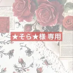 ★そら★様 専用ページ