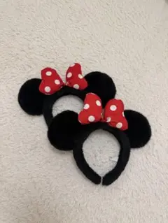 ディズニーカチューシャ ミニー 2個セット