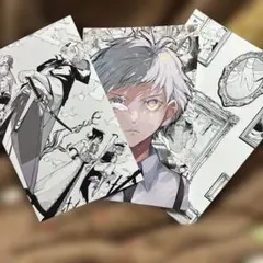 ３枚　WonderGOO特典ポストカード　文豪ストレイドッグス (28)2725