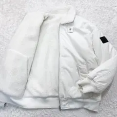 Calvin Klein ジョングク着用 リバーシブルシェルパボンバージャケット