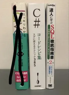 プログラミング言語とSQLの参考書セット