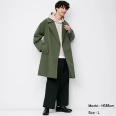 GU　MEN 　タイロッケンコート　XSサイズ　新品タグ付　即購入可能