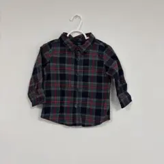 babyGap チェック柄シャツ 18-24ヶ月