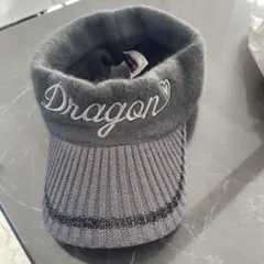 ダンスウィズドラゴン⭐︎レディースグレー バイザー