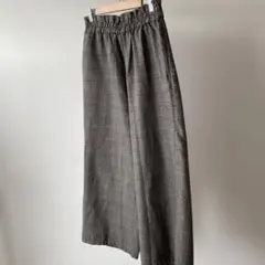 HEART MARKET ハートマーケット ワイドパンツ 千鳥柄 大人可愛い