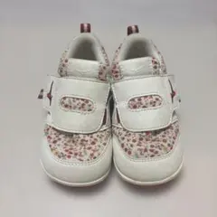ミズノプレモアインファント2 花柄　キッズスニーカー　14.5cmのサムネイル