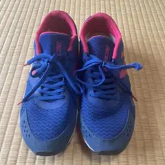 New Balance HANZO スニーカー ブルー ピンクのサムネイル