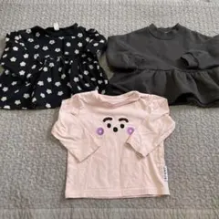 ベビー服 トップス 保育園着3点セット　80cm