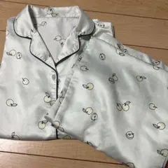 サテンパジャマ 長袖
