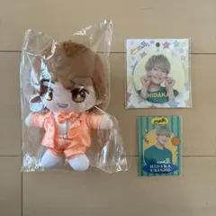 ACEes 美少年　浮所飛貴　はぴぬい　缶バッチ　プロフィールカード3点セット