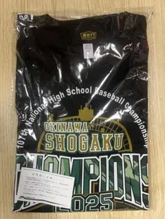 【新品未開封】沖縄尚学 チャンピオンTシャツ 2025 【Lサイズ】