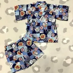 ⭐️着1回⭐️ANPANMAN アンパンマン　総柄　甚平 95cm