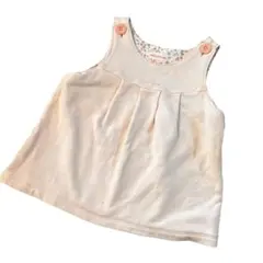 MIKI HOUSE ミキハウス♡70 春色 薄ピンク ジャンパースカート