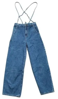 【極美品】サムシング×フリークスストア / デニム サロペットパンツ