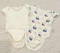 UNIQLO ミッフィー ボディスーツ 2枚セット 70サイズ