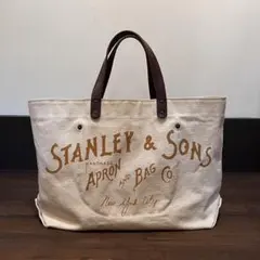 【レア】スタンレー＆サンズ STANLEY & SONS トートバッグ　内側ロゴ 楽天市場】STANLEY & SONS （スタンレー＆サンズ）/STANDARD LOGO TOTE