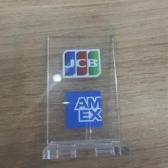 JCB AMEX アクリルサインスタンド 店舗用品