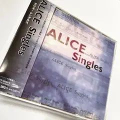 폐반・띠 첨부 ALICE 앨리스 Singles 타니무라 신지, 호리우치 타카오, CD3매 세트