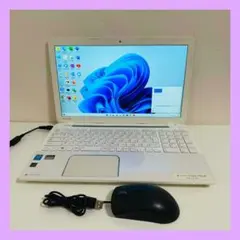 爆速SSD500GB☆i5☆人気白ノートパソコン♡ブルーレイ&カメラ！Win11 爆速SSD500&メモリ12G☆i5☆人気白PC♡ブルーレイ&カメラ！Win11