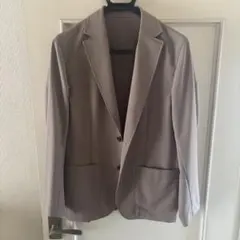 ベージュ ジャケット　ACTIBIZ Mサイズ ウォッシャブル