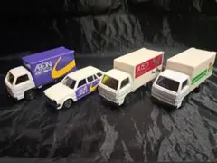 AEON JUSCO ミニカー 4台セット