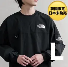 日本未発売 L】ノースフェイス アルバニー クルーネック 黒 ロンT 長袖