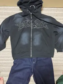 SEQUENZ ジップアップパーカー Mサイズ