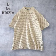 クリツィア刺繍ロゴ 総柄 ポロシャツ メンズ トップス 半袖 Mのサムネイル