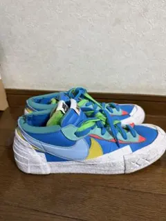 KAWS sacai Nike Blazer Low Neptune Blue